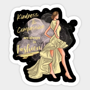 Compassion Fashion Sticker